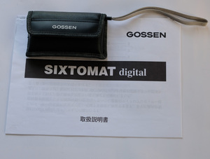 ゴッセン（Gossen)SIXTOMAT digital 入射光式　反射光式　露出計　美品