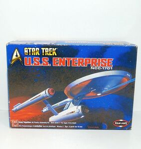 ポーラライツ 1/1000 スタートレック U.S.S. ENTERPRISE NCC-1701 U.S.S. エンタープライズ NCC-1701 3in1 STAR TREK プラモデル