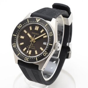 ◆534699 新品同様 PROSPEX プロスペックス SEIKO セイコー デイトAT 自動巻き腕時計 オートマ ダイバースキューバ SBDC105 6R35 ブラウン