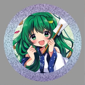 東方project「東風谷 早苗5」BIG缶バッジ　-ぱいそんきっど-