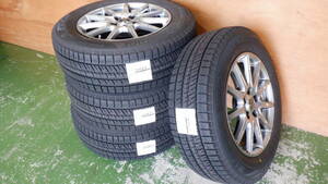 在庫確認不要！新品 ブリヂストン BLIZZAK VRX2 225/65R17 23年製+イオタ 17X7 5H120 1台分 アルファード/ヴェルファイア 純正ナット用