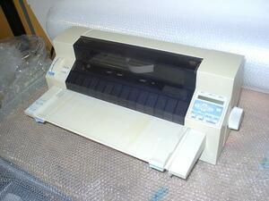 EPSON VP-4000 フロントトレイ有/リヤトレイ欠品　ドットインパクトプリンタ /日焼有