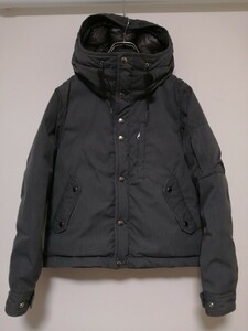 THE NORTH FACE ザノースフェイス パープルレーベル マウンテンショートダウンパーカーWM グレー ダウンジャケット ナナミ nd2558n OSAGARI