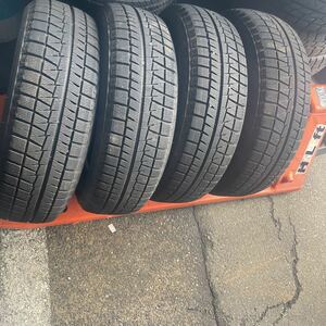 185/65R15 ブリヂストンアイスパートナー2 中古スダットレスタイヤ４本セット　　18年製 深溝