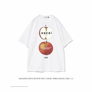 UNDERCOVER x sacai サカイ UNDERCOVER アンダーカバープリン T-SHIRT 半袖 希少 中古 サイズ(2) N1