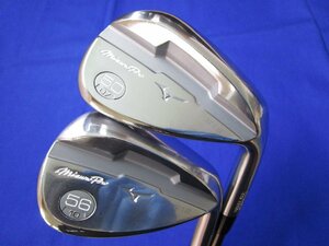 ●ミズノ　Mizuno Pro S18【50度バンス07/56度10】ATTAS Spinwedge 80 (硬さWEDGE) リシャフト 2本セット 中古品●