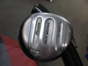 即決￥2，500★MIZUNO　HOT METAL EZ　F-160 FW3番（15°） FLEX：SR