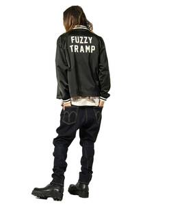 glamb（グラム） 定価 36,300円 ☆リバーシブル ☆ FUZZY TRAMP JKT/ファジートランプジャケット☆カラー：ブラック☆サイズS~M?