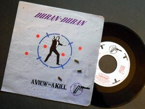 DURAN DURAN / JOHN BARRY 007 A View to a Kill カナダ盤 1985