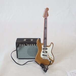 Fender◆フェンダー ミニチュアギター＆アンプ◆現状渡し・ジャンク品