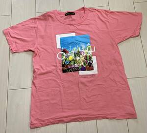 【8-0】24時間テレビ　チャリティー　Tシャツ　Mサイズ　2016年　第39回目　NEWS ／ 古着（傷・汚れ・シワ・毛玉 あり！！）　