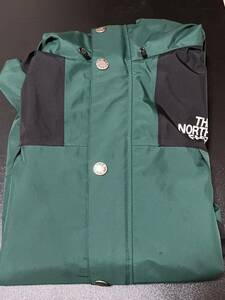 ノースフェイス マウンテンライトジャケット GORE-TEX 緑/黒 M NP11834 防水透湿 マウンテンパーカー ボタニカルガーデングリーン