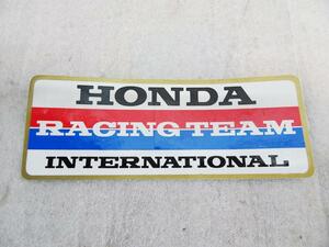 HONDA RACING TEAM INTERNATIOAL ステッカー 定形外84円