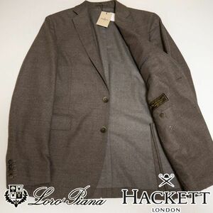 ☆☆ HL6/40L 新品9.4万　秋冬　HACKETT LONDON MAYFAIR ハケット・ロンドン ロロピアーナ スイートフェルト アンコンジャケット　本切羽