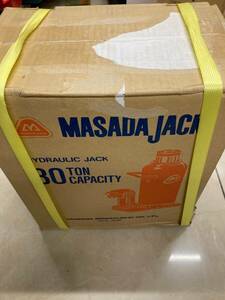 【未使用品】MASADA 標準オイルジャッキ 油圧ジャッキ 30t　ITRHGFUYV77Y