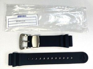 R028011J0 SEIKO プロスペックス 20mm 純正シリコンラバーバンド ブラック SBDC063/6R15-04G0他用 ネコポス送料無料