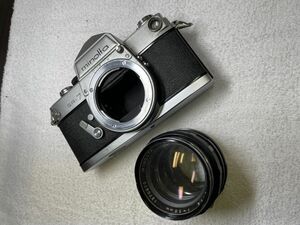 minolta SR-7 (2204061) / MINOLTA AUTO ROKKOR-PF 1:1.4 f=58mm (1270970)