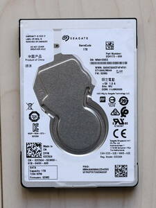 SEAGATE Barracuda 1TB 2.5インチ 7mm HDD 6Gb/s 128MB 7200rpm ST1000LM049