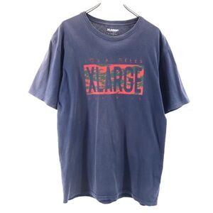 エクストララージ ロゴプリント 半袖 Tシャツ L 紺系 XLARGE メンズ