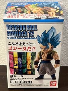 新品未開封品　ドラゴンボール アドバージ 12 ゴジータ（超サイヤ人ゴッド超サイヤ人） 特別カラーVer. 　adverge　食玩