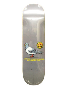 新品☆即決 ANTIHERO アンタイヒーロー TEAM PIGEON SHORTER LENGTH デッキ SIZE:8.25x31.50 WB:14.0.アンチヒーロー