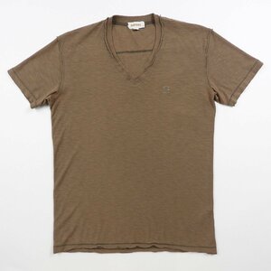 DIESEL ディーゼル 半袖 Vネック Tシャツ size S #19043 送料360円 アメカジ 無地