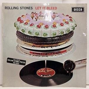 ★00即決 Rolling Stones / Let It Bleed 119650 英オリジナル Stereo/UnBoxed、ハイプステッカー付き1stCoatCvr マト2W2W 