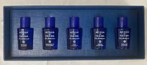 ★1円スタート ACQUA DI PARMA アクアディパルマ ブルーメディテラネオ 5本セット 川辺正規品　コロニア エッセンツァ OUD等好きな方