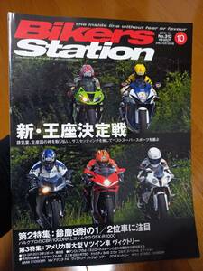 バイカーズステーション_313 特集/スーパースポーツ王座決定戦(ZX-6R GSX-R750 848EVOコルセ F4 S1000RR) XV950R ハルクプロCBR1000RR