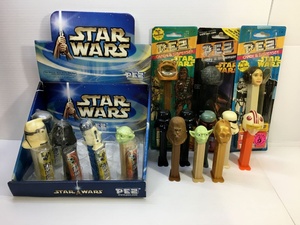 ○【同梱B】【中古】PEZ ペッツ スターウォーズシリーズまとめて ダース・ベイダー/ヨーダ/C3POなど