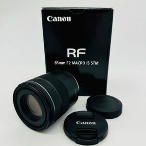 【元箱つき】■ほぼ新品■ CANON RF85mm F2 MACRO IS STM