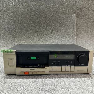 MYM5-939 激安 COLUMBIA STEREO CASSETTE TAPE DECK SD-113 通電OK 中古現状品 ※3回再出品で処分