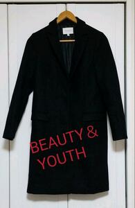 BEAUTY＆YOUTH　ビューティ&ユース　セミロングコート　Sサイズ