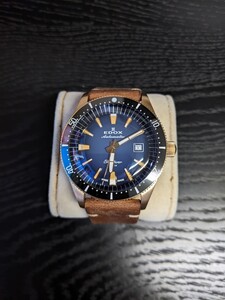 【EDOX】エドックス スカイダイバー デイト オートマティック リミテッドエディション　ブロンズ