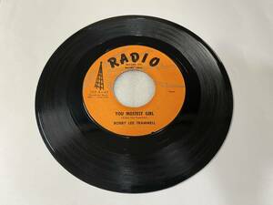 Bobby Lee Trammell/Radio 102-A-45/You Mostest Girl/Uh Oh/1958