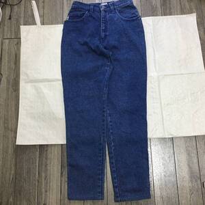 （送料込）モスキーノ■レディース 26インチ テーパード デニムパンツ ジーンズ MOSCHINO JEANS