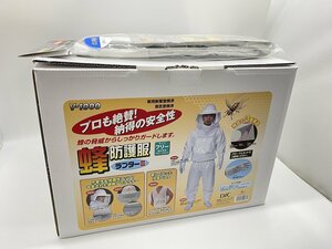 ■未使用保管品【DIC ディック スズメバチの巣の駆除 捕獲の際に 蜂防護服 ラプター3 V-1000 V-4 防護手袋付き】SH-18787