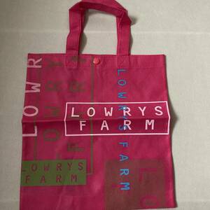 LOWRYS FARMローリーズファーム☆ショップ袋エコバッグ1枚 ピンク