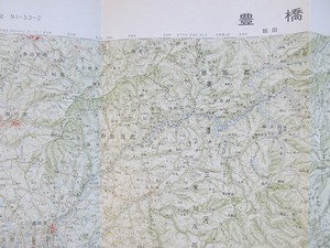 20万分の1地形図「豊橋」●昭和52年発行