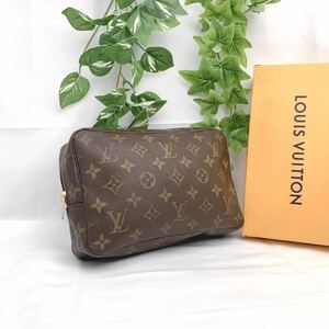 t567 1円 LOUIS VUITTON ルイヴィトン モノグラム トゥルーストワレット 23 ポーチ M47524 シリアル 841