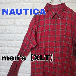 B235【NAUTICA】長袖シャツ【メンズXLT】