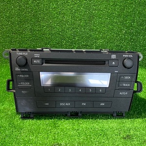 TOYOTA　プリウス　CDプレイヤー　金具付き　86120-47360　現状品