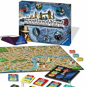 ボードゲーム Scotland Yard: Die spannende Jagd nach Mister X quer durch London 輸入版 日本語説明書なし