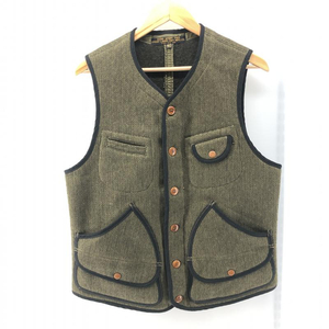 【中古】FREEWHEELERS Bridgeport Vest サイズ40 フリーホイーラーズ[240024459292]