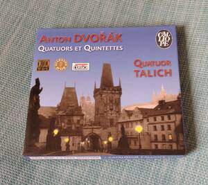 ターリッヒカルテットによるドボルザーク弦楽四重奏曲＆ピアノ五重奏曲その他　CD4枚