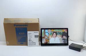 N8449ta Panasonic/パナソニック ポータブル地上・BS・110度CSデジタルテレビ プライベートビエラ 15V型 UN-15CN10-K 21年製