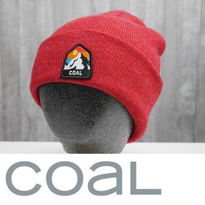 【新品:送料無料】20 COAL PEAK ビーニー Heather Red コール ニット帽