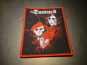 The DAMNED 刺繍パッチ ワッペン ダムド / sex pistols ramones clash buzzcocks the jam undertones