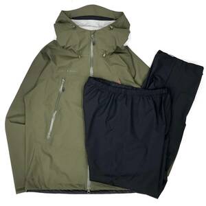 MAMMUT マムート Hiking CLIMATE Rain -Suit AF ハイキング クライメイト レインスーツ アウトドア 登山 上下セット 1010-26552 サイズL