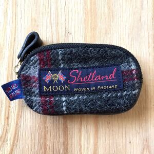 UNITED ARROWS MOON Tweed Coin case ユナイテッドアローズ ムーン ツイード コインケース 小銭入れ 英国 イギリス 老舗生地メーカー 羊毛